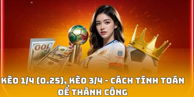 Kèo 1/4 (0.25), Kèo 3/4